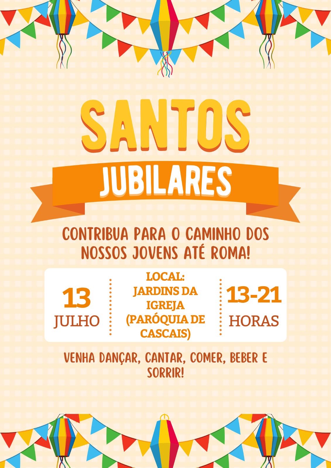 JUBILEU | ARRAIAL DOS SANTOS JUBILARES
