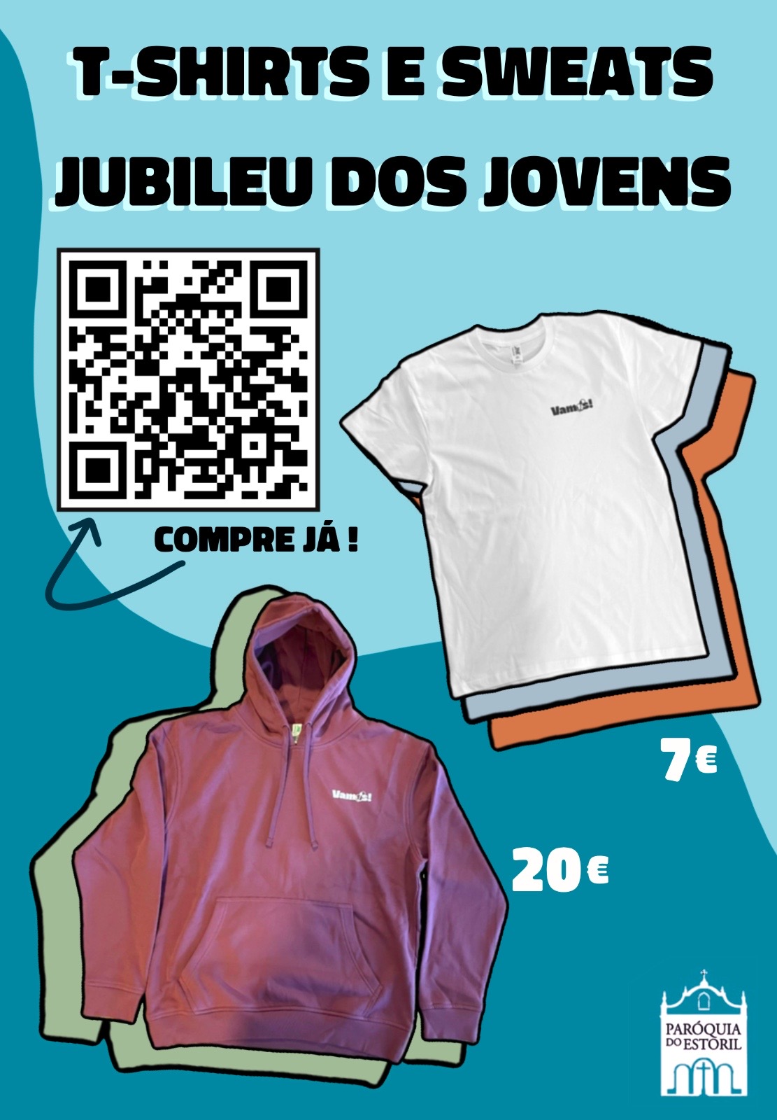 JUBILEU | VENDA DE SWEATS E T-SHIRTS